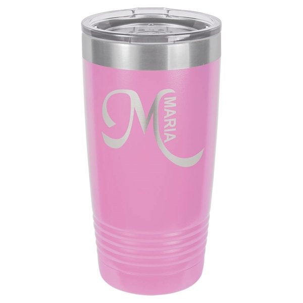 Polar Camel 20 oz. Vacuum Insulated Tumbler w/ Clear Lid... from ASI 72657 Active Life Promo / Apres Ski Active Life Promo