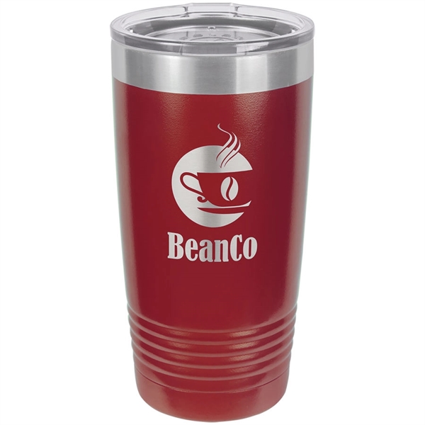 Polar Camel 20 oz. Vacuum Insulated Tumbler w/ Clear Lid... from ASI 72657 Active Life Promo / Apres Ski Active Life Promo