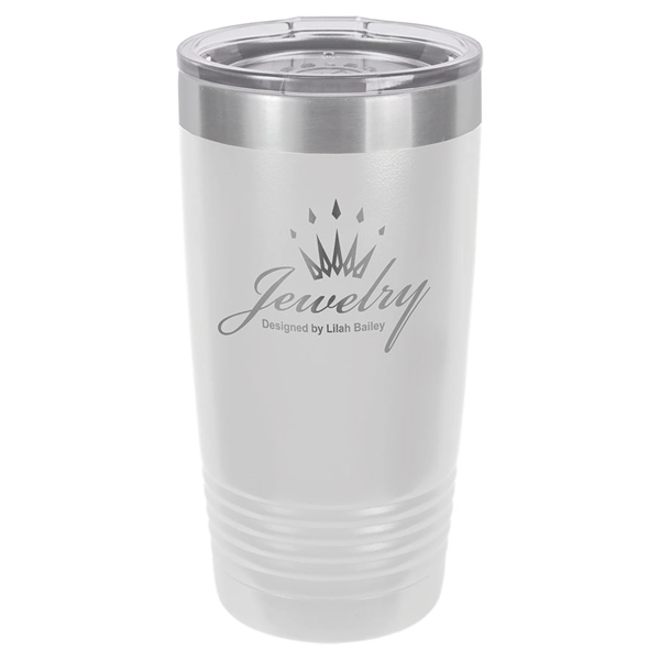 Polar Camel 20 oz. Vacuum Insulated Tumbler w/ Clear Lid... from ASI 72657 Active Life Promo / Apres Ski Active Life Promo