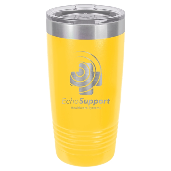 Polar Camel 20 oz. Vacuum Insulated Tumbler w/ Clear Lid... from ASI 72657 Active Life Promo / Apres Ski Active Life Promo