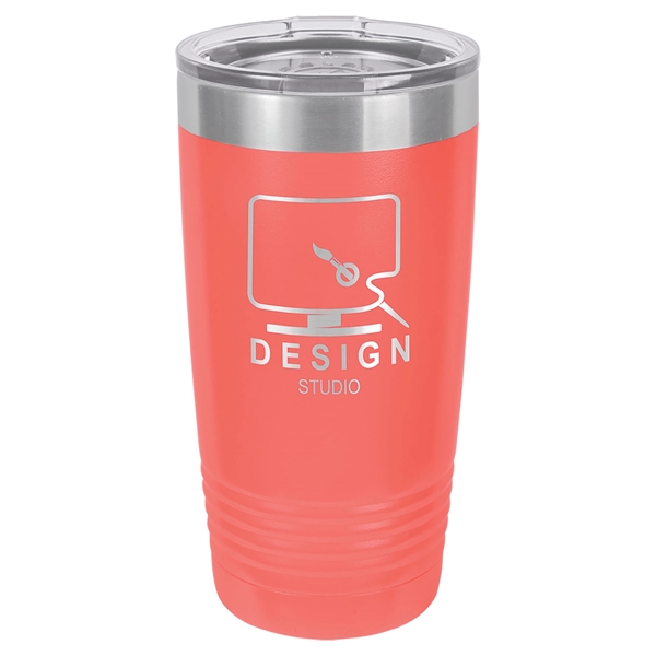Polar Camel 20 oz. Vacuum Insulated Tumbler w/ Clear Lid... from ASI 72657 Active Life Promo / Apres Ski Active Life Promo
