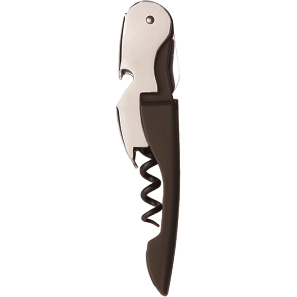 Waiter's corkscrew with an all-in-one, two-step boot lever with an enameled... from ASI 55450 Franmara Inc