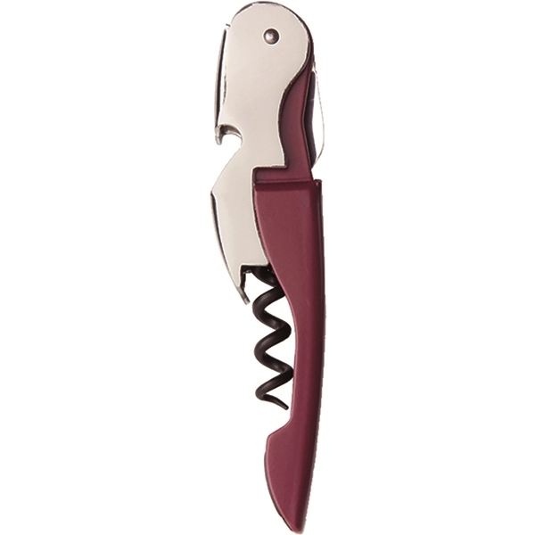 Waiter's corkscrew with an all-in-one, two-step boot lever with an enameled... from ASI 55450 Franmara Inc