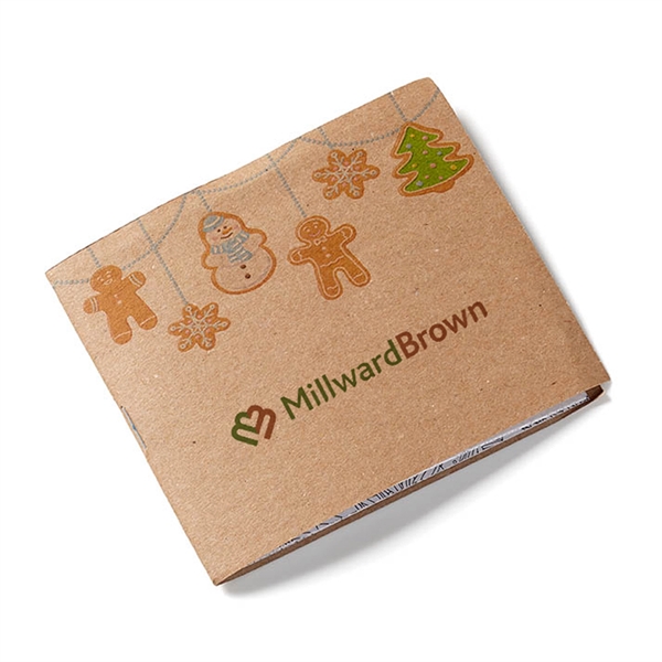 4 1/4" x 3 1/2" 32-page Kraft paper adult coloring book... from ASI 63549 Jornik Manufacturing Corp / Jornik