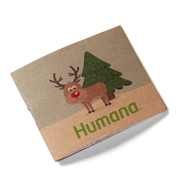 4 1/4" x 3 1/2" 32-page Kraft paper adult coloring book... from ASI 63549 Jornik Manufacturing Corp / Jornik