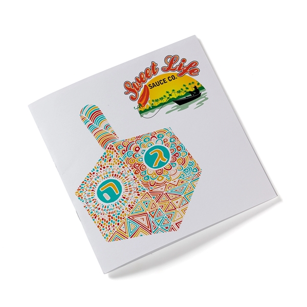 Holiday themed adult coloring book with 24 coloring pages and 8... from ASI 63549 Jornik Manufacturing Corp / Jornik