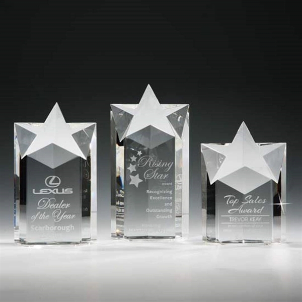 Optical crystal Star award.... from ASI 84592 St Regis Group / R S Owens & Co Inc
