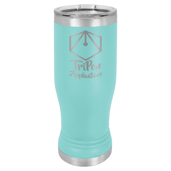 Polar Camel Insulated Stainless Steel Pilsner Tumbler 14 oz with Clear... from ASI 72657 Active Life Promo