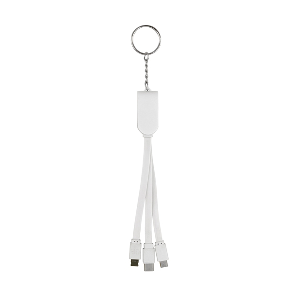 Swivel 3-In-1 Keychain Cable With Type C USB... from ASI 30208 A P Specialties / AP Specialties