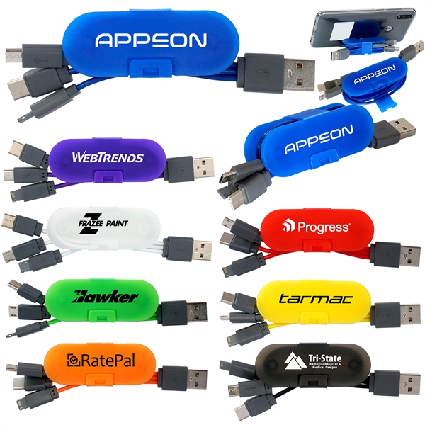 Cable Wrap Phone Stand... from ASI 30208 A P Specialties / AP Specialties