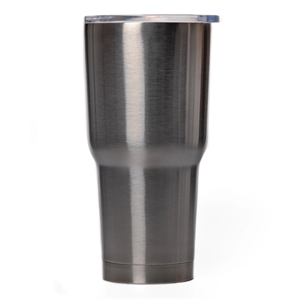 30 oz stainless steel vacuum insulated mug with lid... from ASI 40544 Binaco