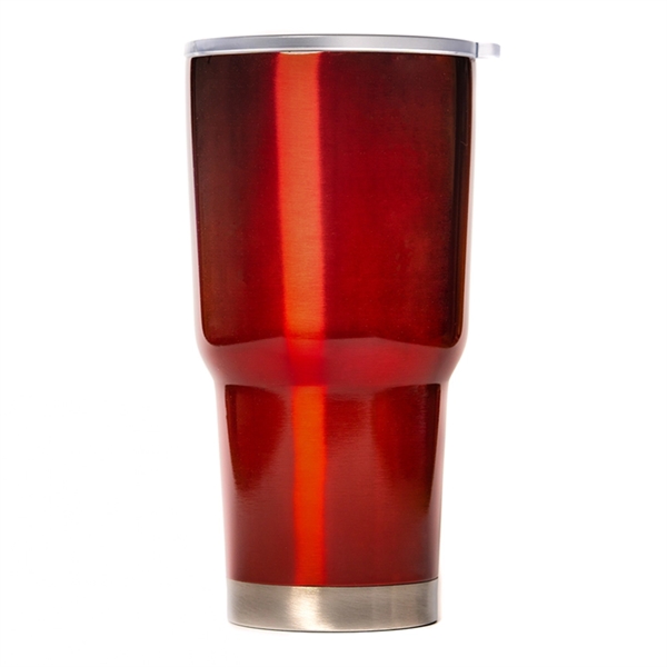 30 oz stainless steel vacuum insulated mug with lid... from ASI 40544 Binaco