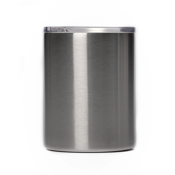 10 oz. stainless steel tumbler with snap on lid... from ASI 40544 Binaco