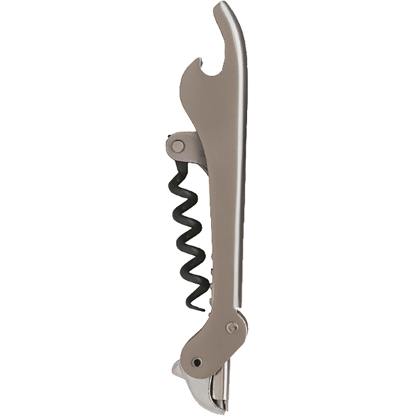 Waiter's corkscrew that features a non-stick, coated spiral with a brushed... from ASI 55450 Franmara Inc
