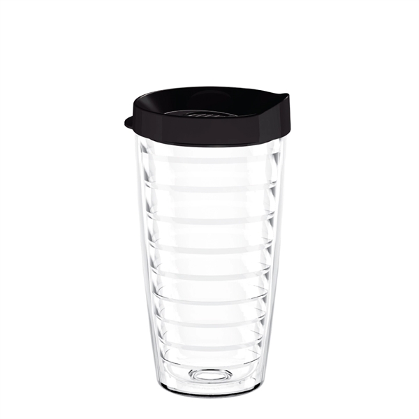 16oz. double-wall insulated tumbler with promotional grade construction. Includes snap-on, thumb... from ASI 73871 Next Promotions LLC / Next Products LLC