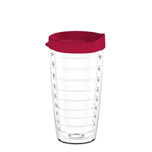 16oz. double-wall insulated tumbler with promotional grade construction. Includes snap-on, thumb... from ASI 73871 Next Promotions LLC / Next Products LLC