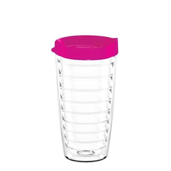 16oz. double-wall insulated tumbler with promotional grade construction. Includes snap-on, thumb... from ASI 73871 Next Promotions LLC / Next Products LLC