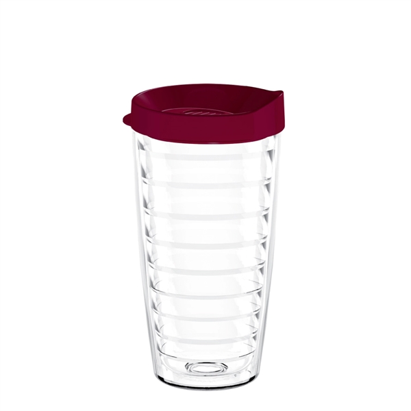 16oz. double-wall insulated tumbler with promotional grade construction. Includes snap-on, thumb... from ASI 73871 Next Promotions LLC / Next Products LLC