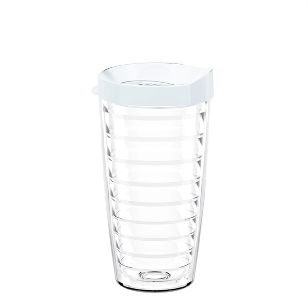 16oz. double-wall insulated tumbler with promotional grade construction. Includes snap-on, thumb... from ASI 73871 Next Promotions LLC / Next Products LLC