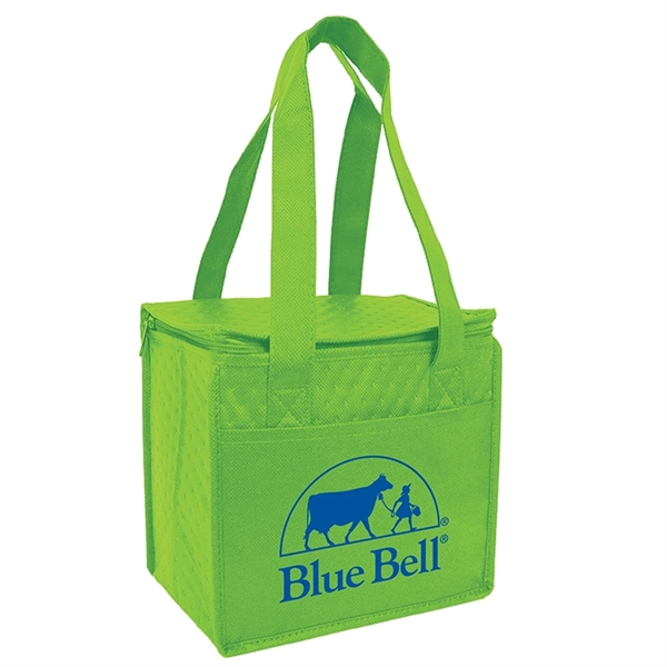 Compact small hot/cold cooler tote with foil lining to keep food... from ASI 30112 ACE Products