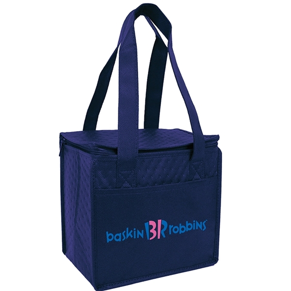 Compact small hot/cold cooler tote with foil lining to keep food... from ASI 30112 ACE Products