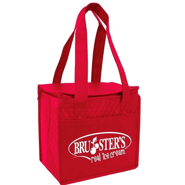 Compact small hot/cold cooler tote with foil lining to keep food... from ASI 30112 ACE Products