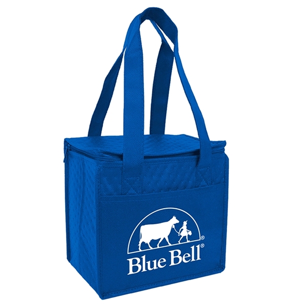 Compact small hot/cold cooler tote with foil lining to keep food... from ASI 30112 ACE Products