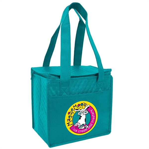 Compact small hot/cold cooler tote with foil lining to keep food... from ASI 30112 ACE Products