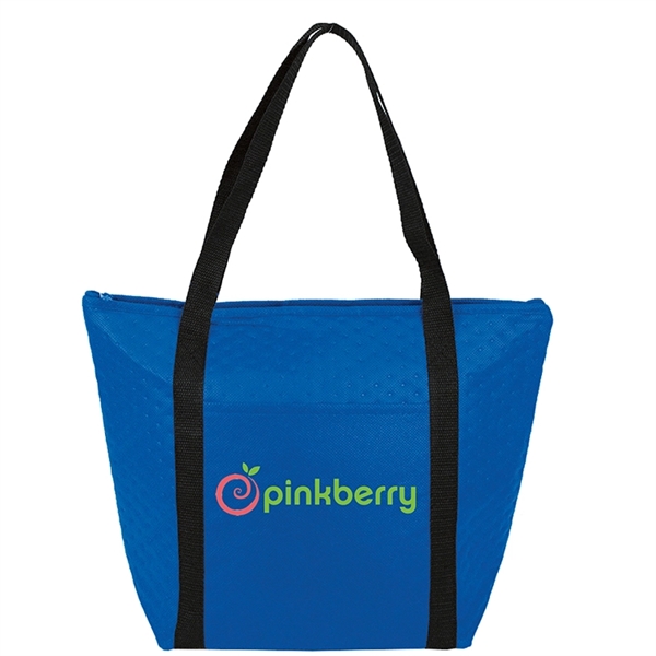 Hot/cold cooler tote features foil lined interior to keep food insulated.... from ASI 30112 ACE Products