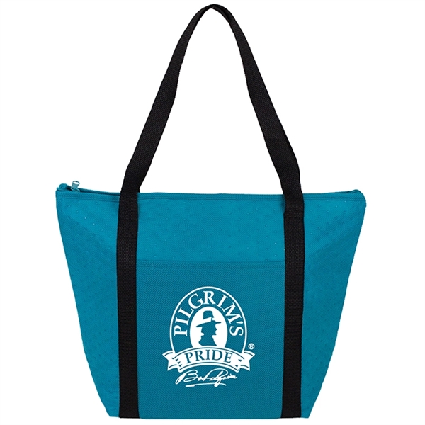 Hot/cold cooler tote features foil lined interior to keep food insulated.... from ASI 30112 ACE Products