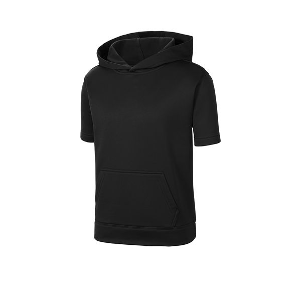 Sport-Tek Youth Sport-Wick Fleece Short Sleeve Hooded Pul...... from ASI 84863 SanMar