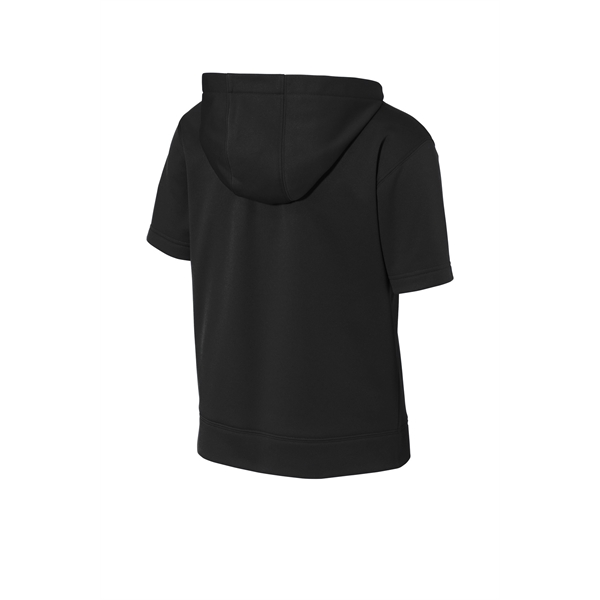Sport-Tek Youth Sport-Wick Fleece Short Sleeve Hooded Pul...... from ASI 84863 SanMar