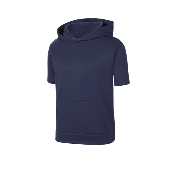 Sport-Tek Youth Sport-Wick Fleece Short Sleeve Hooded Pul...... from ASI 84863 SanMar