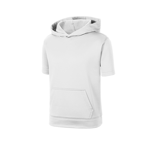 Sport-Tek Youth Sport-Wick Fleece Short Sleeve Hooded Pul...... from ASI 84863 SanMar