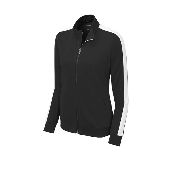 Sport-Tek Ladies Tricot Track Jacket.... from ASI 84863 SanMar