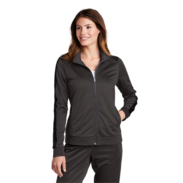Sport-Tek Ladies Tricot Track Jacket.... from ASI 84863 SanMar