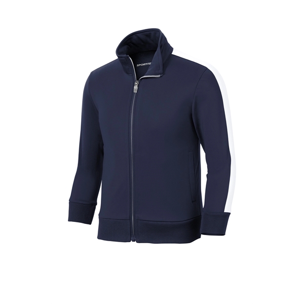Sport-Tek Youth Tricot Track Jacket.... from ASI 84863 SanMar