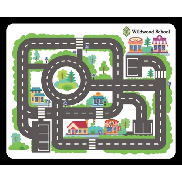 Gaming mat with rounded corners and a natural rubber backing.... from ASI 59080 Halls & Company / ActNow Media