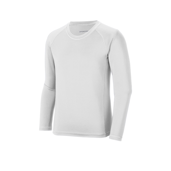 Sport-Tek Youth Long Sleeve Rashguard Tee.... from ASI 84863 SanMar