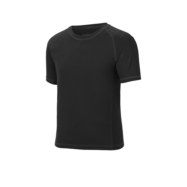 Sport-Tek Youth Rashguard Tee.... from ASI 84863 SanMar