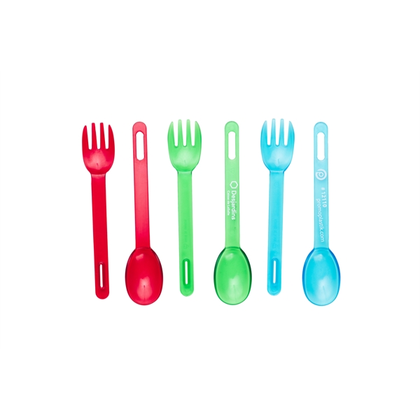 Perfect fit for your lunch box : Spoon & fork set.... from ASI 79896 Promo Plastik