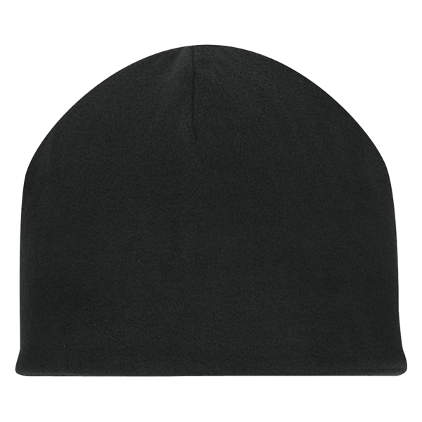 Double Layer Fleece Beanie.  100% Polyester Fleece.  One Size... from ASI 61125 Hit Promotional Products / Hit®