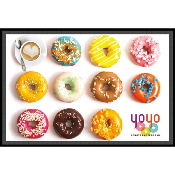 Floor mat with non-woven fabric and surface and a nitrile rubber... from ASI 59080 Halls & Company