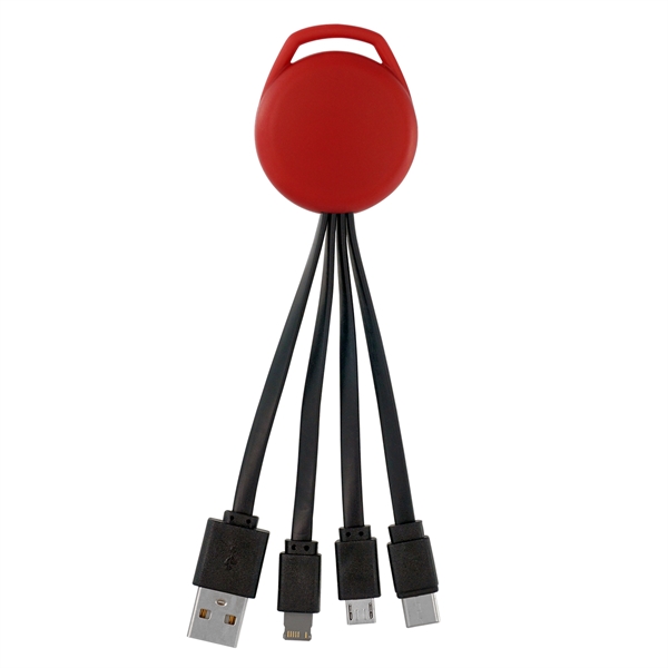 VIVID 3-IN-1 CHARGING CABLE... from ASI 30208 A P Specialties / AP Specialties