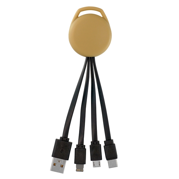 VIVID 3-IN-1 CHARGING CABLE... from ASI 30208 A P Specialties / AP Specialties