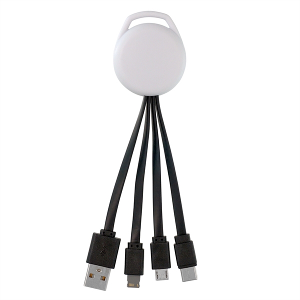 VIVID 3-IN-1 CHARGING CABLE... from ASI 30208 A P Specialties / AP Specialties