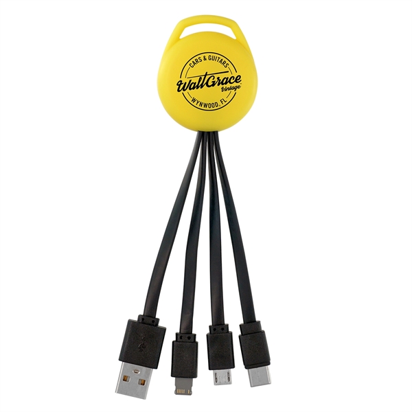 VIVID 3-IN-1 CHARGING CABLE... from ASI 30208 A P Specialties / AP Specialties