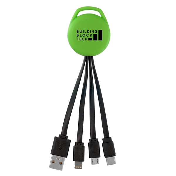 VIVID 3-IN-1 CHARGING CABLE... from ASI 30208 A P Specialties / AP Specialties