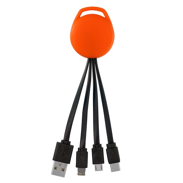 VIVID 3-IN-1 CHARGING CABLE... from ASI 30208 A P Specialties / AP Specialties