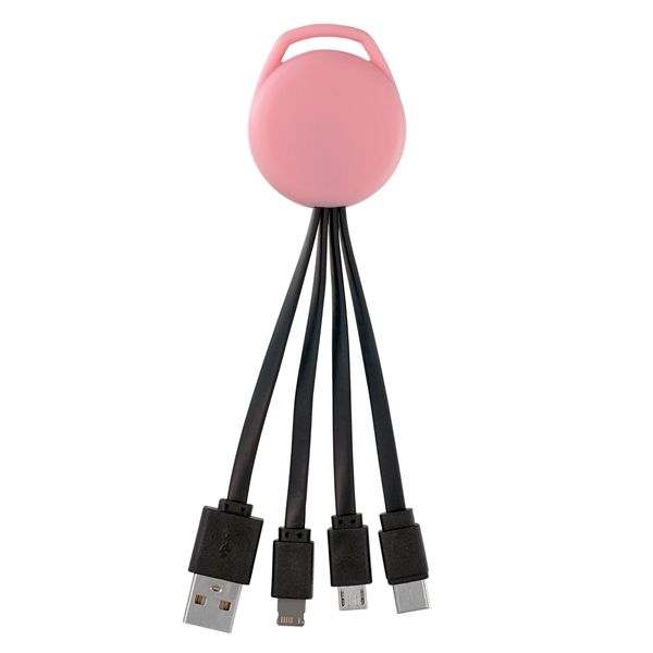 VIVID 3-IN-1 CHARGING CABLE... from ASI 30208 A P Specialties / AP Specialties